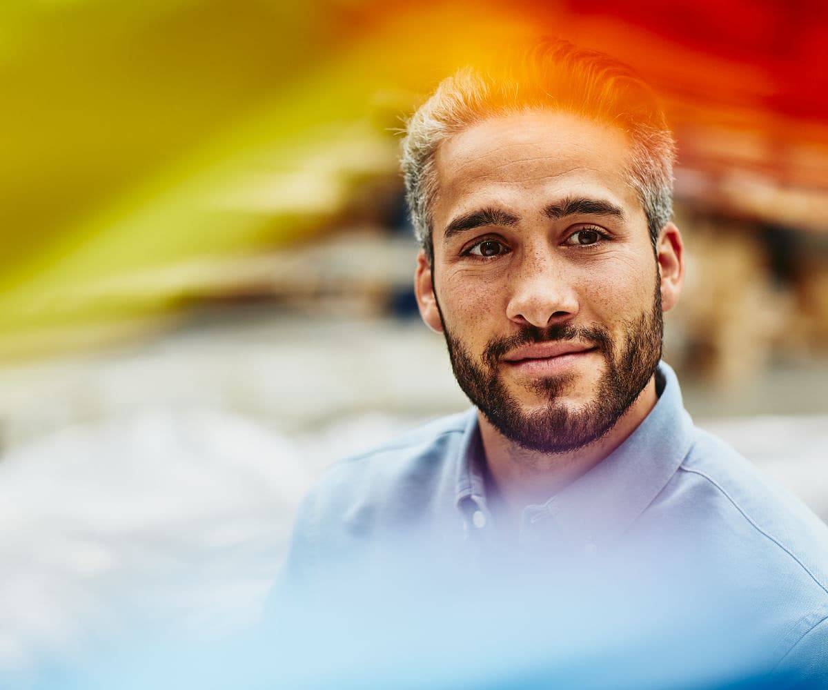 Worker Portrait in Factory by Kloubert, Cologne