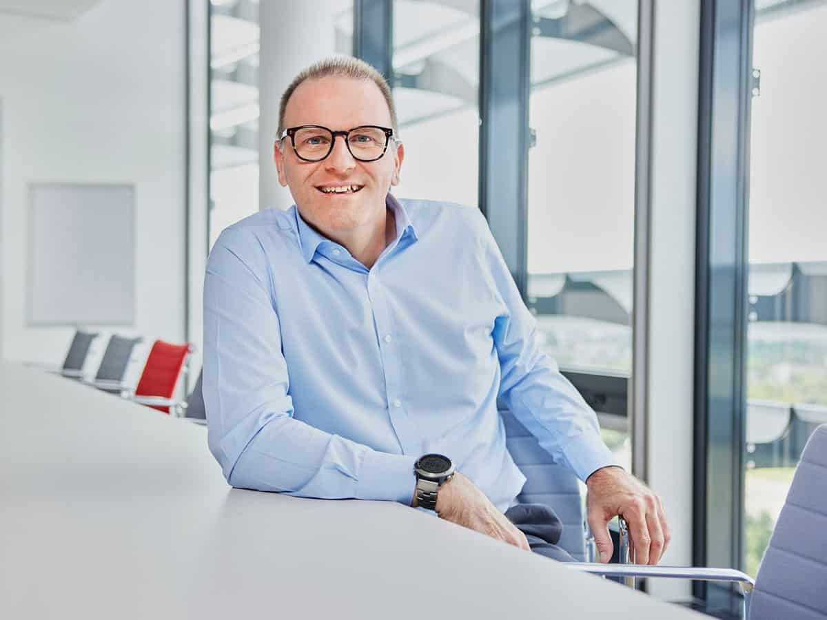 Vodafone Deutschland CEO/Geschäftsführer Portrait Philippe Rogge Düsseldorf